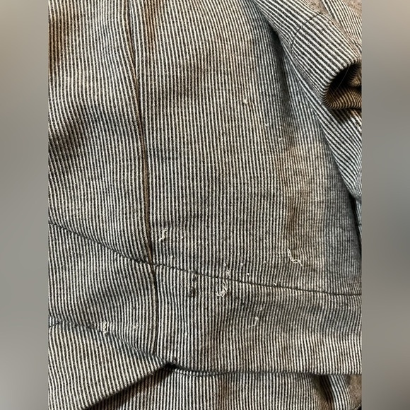 Cabi Knit Cardigan Zip Sweater Zip Accent Back Grey Black Size Small - Picture 6 of 6